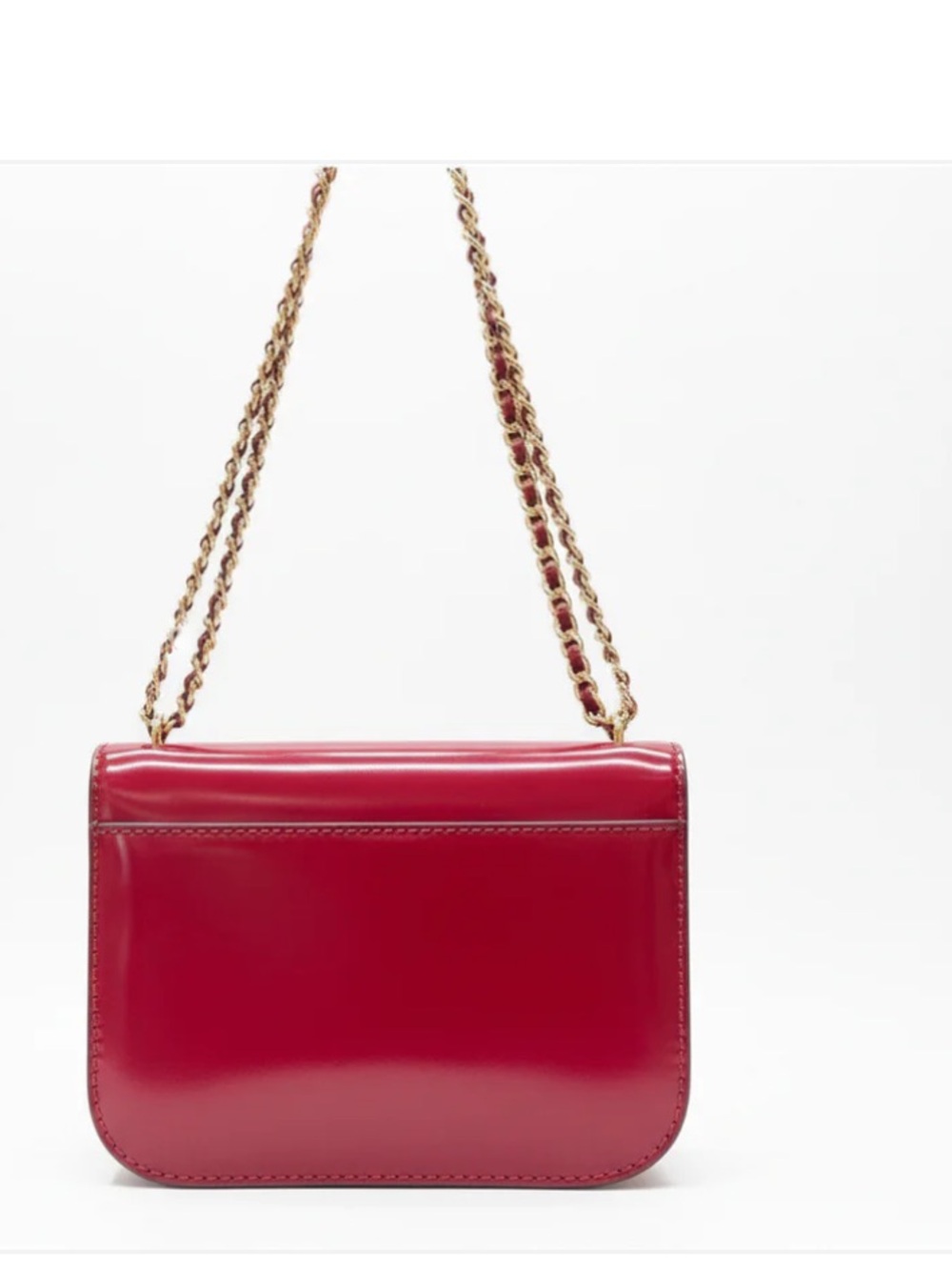 Tory Burch Britten Chain Shoulder Bag with Gold Logo - Picture 5 of 9